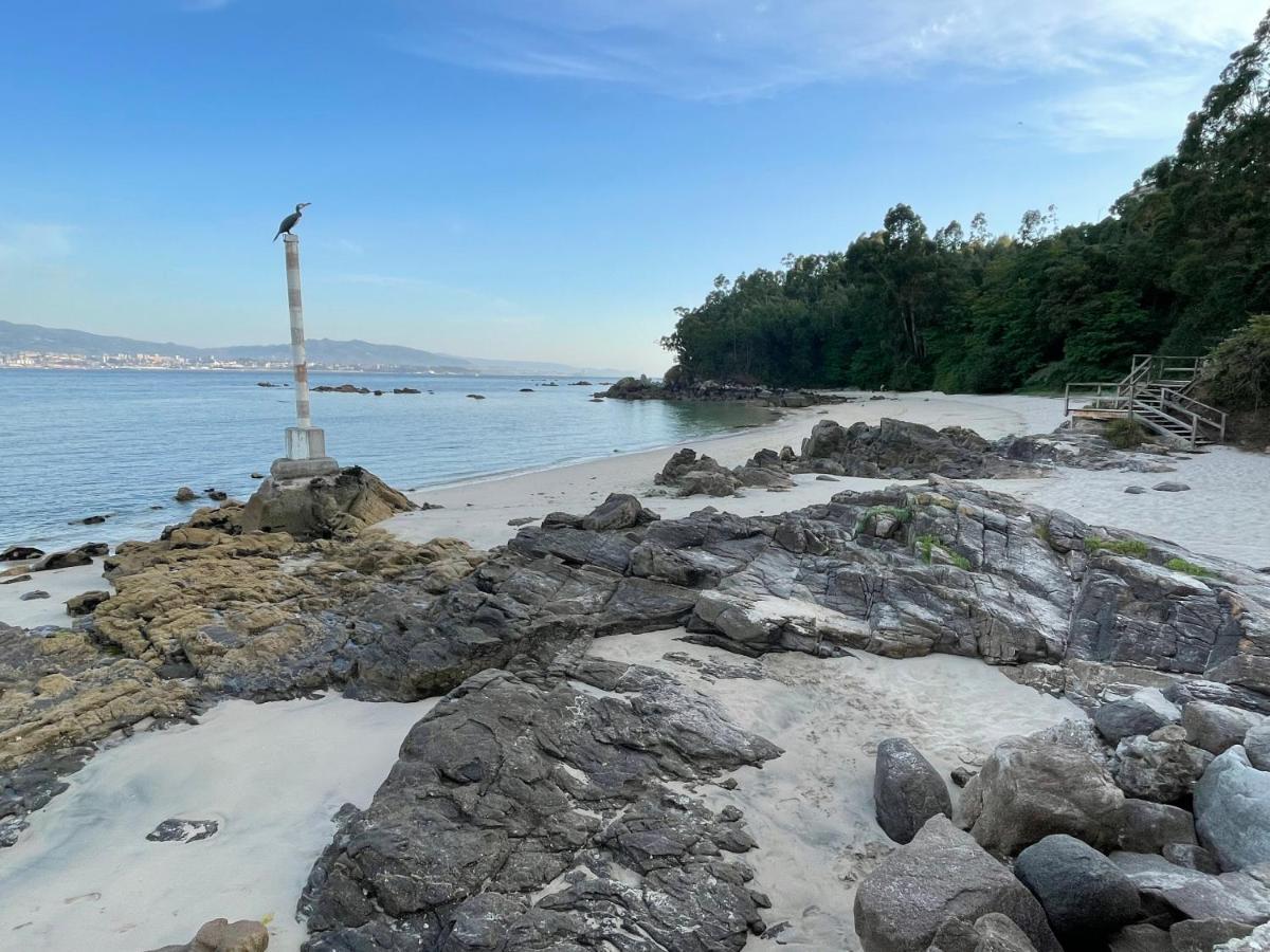 Atico Playa A Xunqueira - Moana, A 15 Min De Vigo 아파트 외부 사진